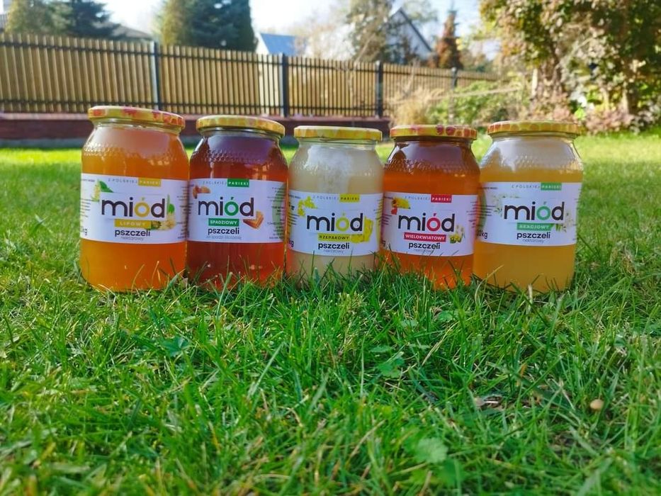 Miód LIPOWY prosto z własnej pasieki