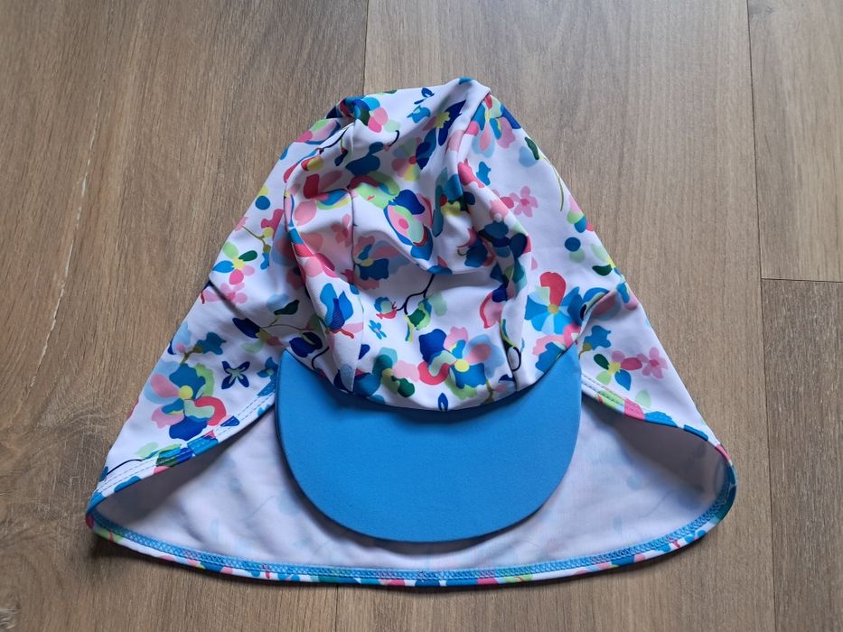 Czapka kąpielowa ochrona karku 98-104  dziewczęca