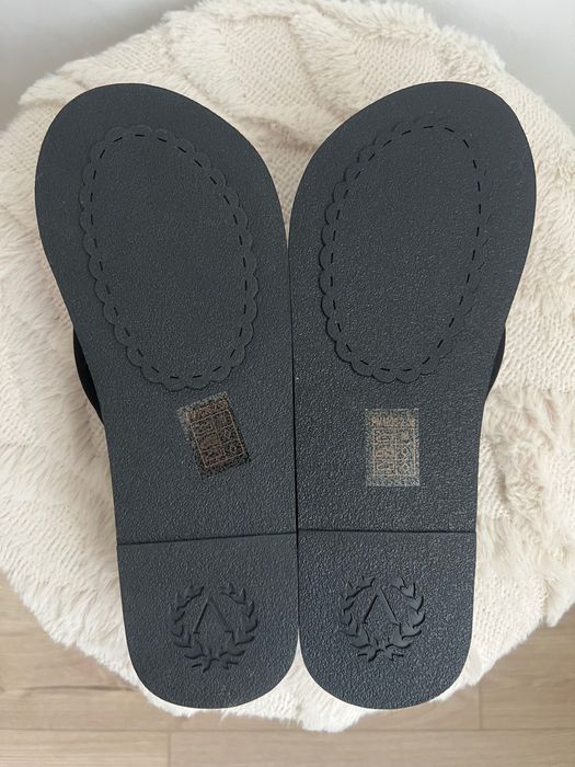 Japonki czarne platforma Roz.38 NOWE