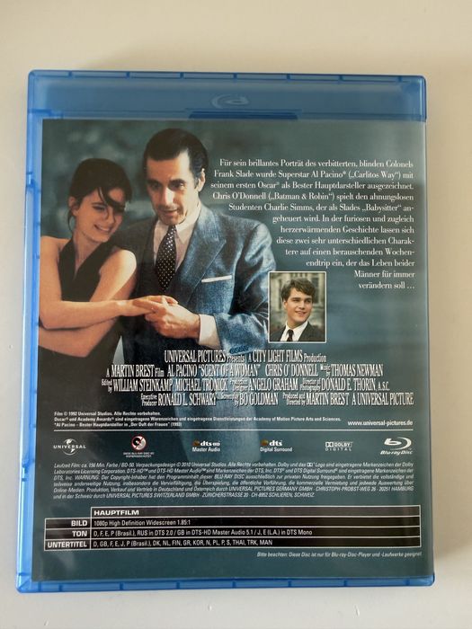 Zapach kobiety BLU-RAY napisy PL stan idealny