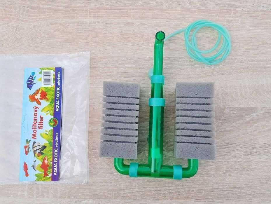 2SZT Filtr dwuramienny gąbkowy duo na powietrze nowy WYSYŁKA