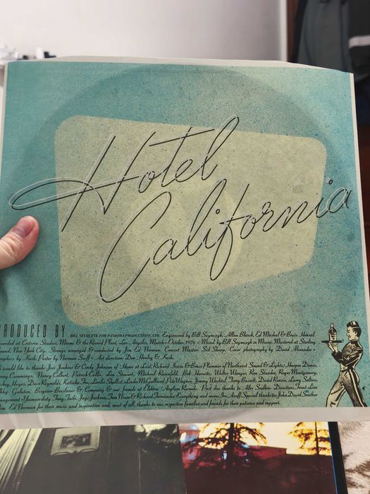 Eagles hotel Califórnia edição Alemanha vinil lp
