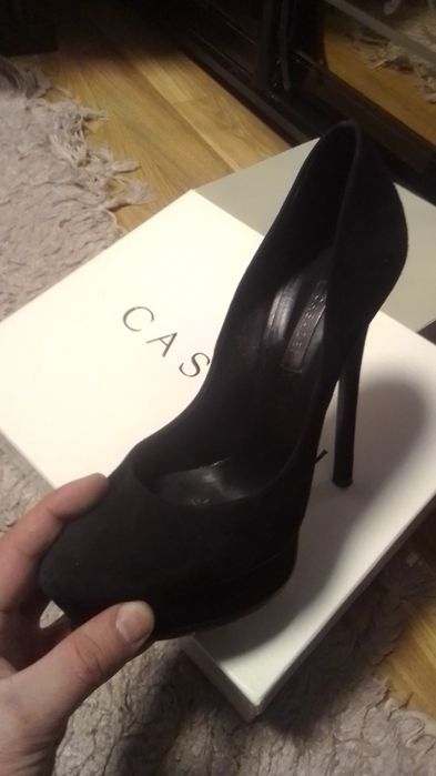 Туфли чёрные Casadei
