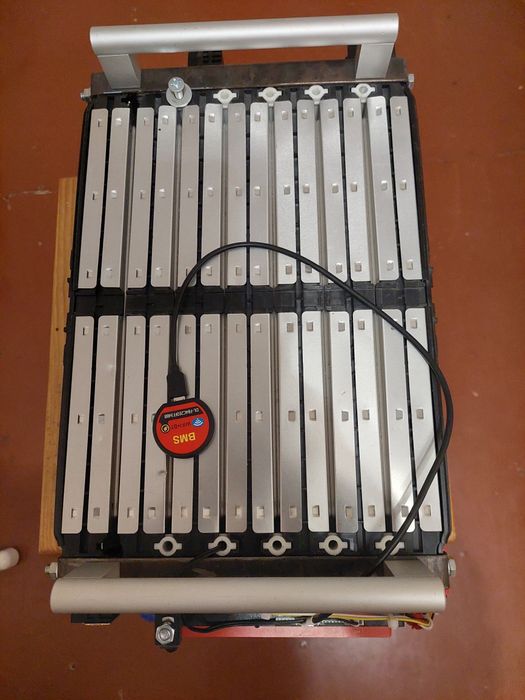 Акумулятор 7s2p li-ion 29.2v 120a з bms платою 24 вольта 100 ампер