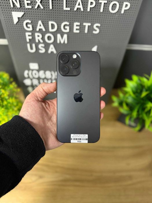 Apple Iphone 16 Pro Max 256 GB Black Titanium Neverlock