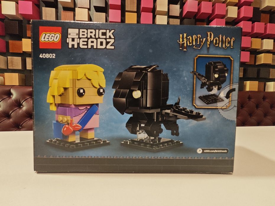 Конструктор LEGO BRICK HEADZ 40802 Фігурки Луна Лавґуд і тестрал
