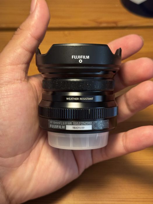 Lentes Fujinon XF16mmF2.8 R WR