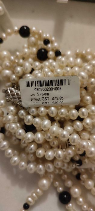 Colar de pérolas chomel