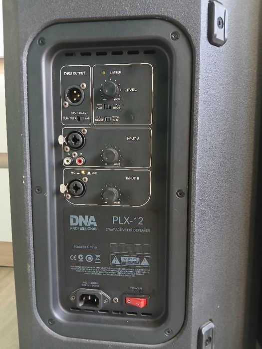DNA Professional PLX-12 kolumny aktywne 1500W komplet