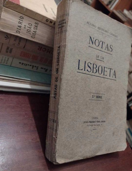 Notas de Um Lisboeta - Álvaro Pinheiro Chagas 1910