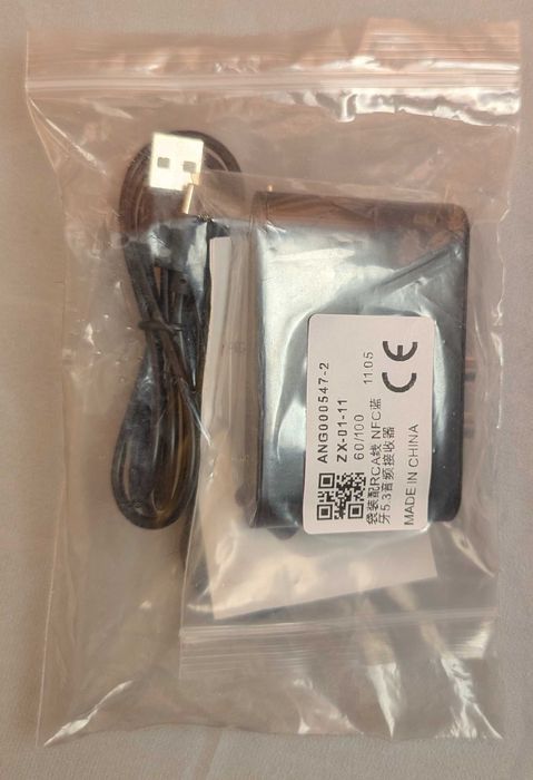 Bluetooth Audio Receiver AUX RCA USB Stereo SBC/AAC NFC do PC TV Auto