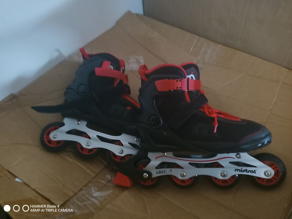 Patins 41 usado uma vez.