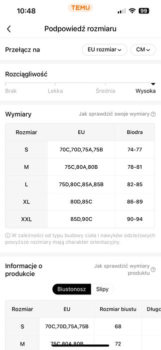 Nowy strój kąpielowy ciążowy w panterkę rozmiar L