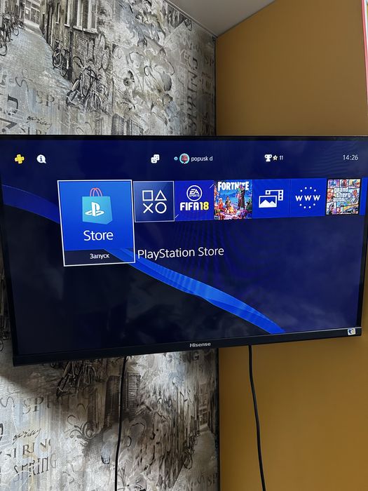Sony Ps4 512GB в хорошому стані з іграми