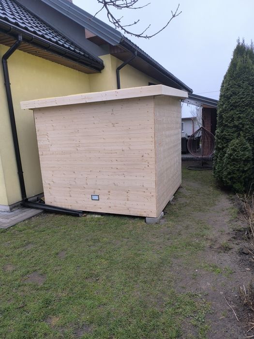 Sauna ogrodowa 250x250x 210