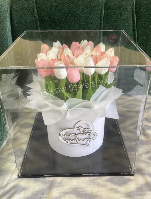 Букети з латексних тюльпанів