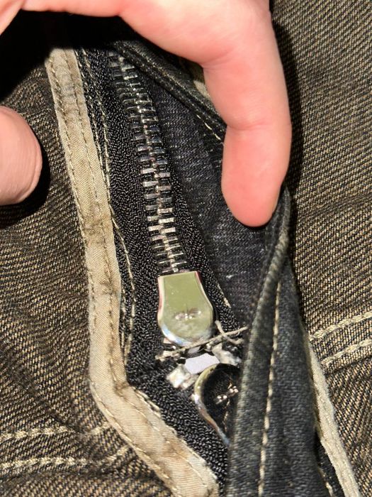 Rick Owens BANANA boot cut faded opium archive джинси сині джинсы клеш