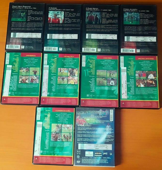 Lote de DVDs Especial "Desporto"