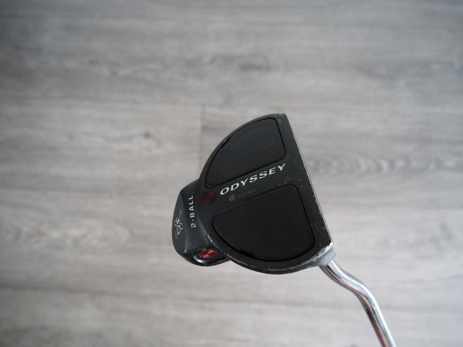 Kij do golfa Putter Odyssey Works 2-Ball DUAL-BALANCE (Heavy Head & Shaft) | 32,5" | Fusion RX | Pebble Beach Cover