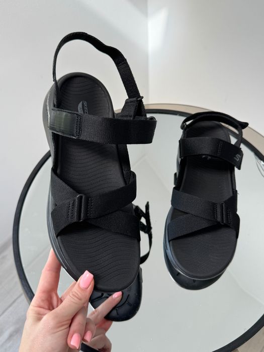 Женские босоножки на липучках Skechers GO Walk Arch 38/39/41р