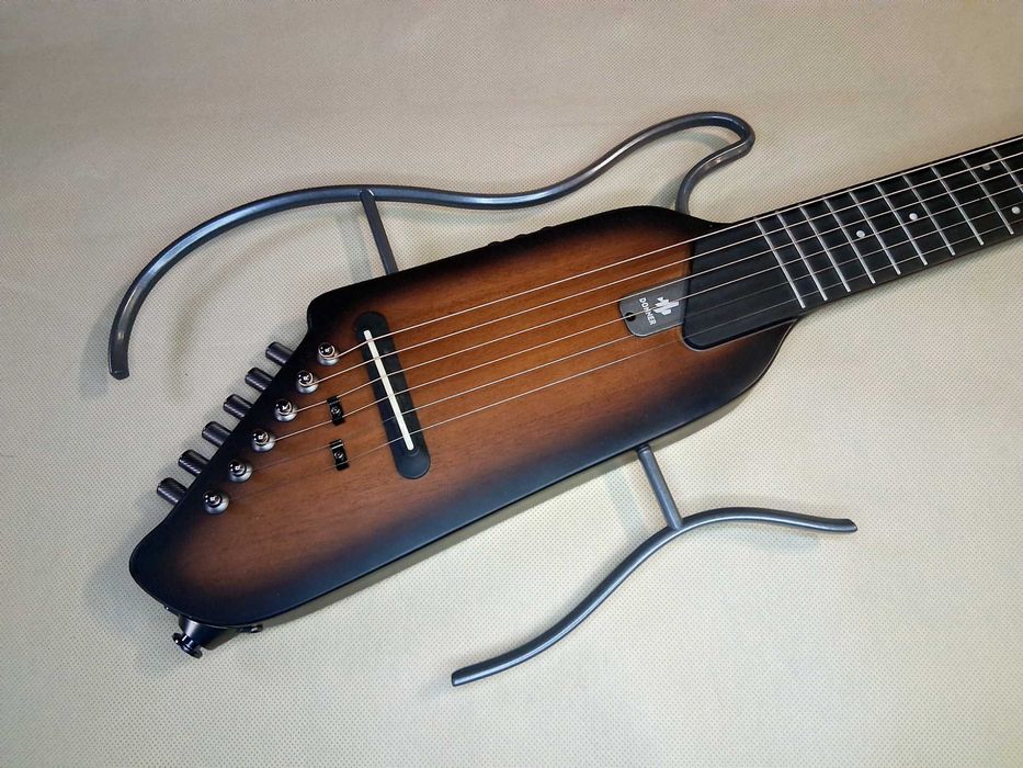 J261 Gitara Podróżna Donner HUSH-I Silent Guitar Headless Sunburst