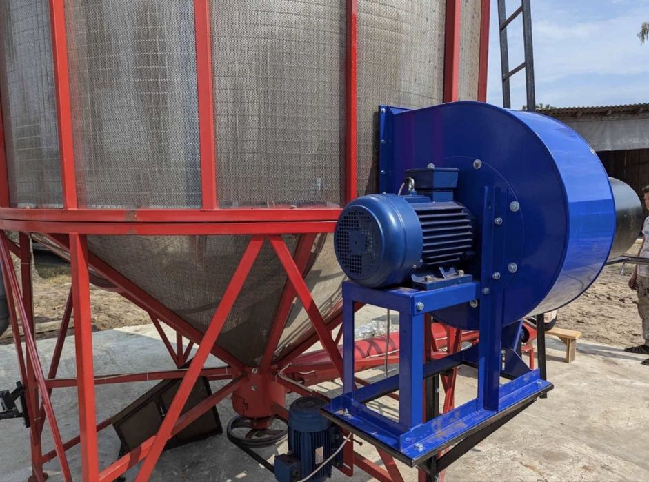 Сушка зерна.