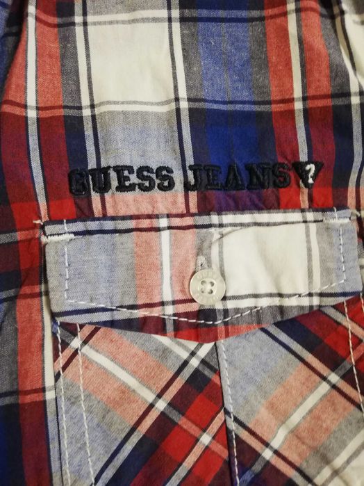 koszula Guess 158 164 w kratkę koszula Guess L 12 14 16