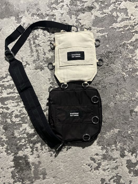 G*a様 EASTPAK RAF SIMONS ブラック　ボディバッグ Поясные сумки Eastpak x RAF SIMONS WAIST BAG LOOP Black RS
