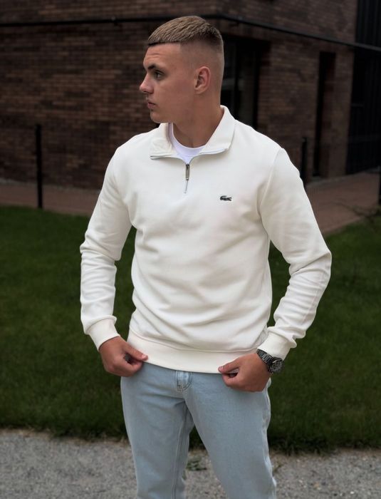 ‼️NEW‼️БЕЗ ПРЕДОПЛАТ‼️Мужской свитшот полу замок лакоста Lacoste | полу зип лакоста | полу замок Lacoste | мужска кофта 1/3 лакоста | Lacoste |