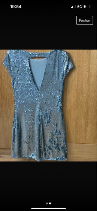 Vestido lantejoulas lindo