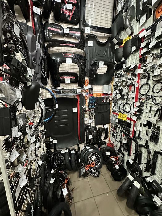 Запчасти и комплектующие для электровелосипедов