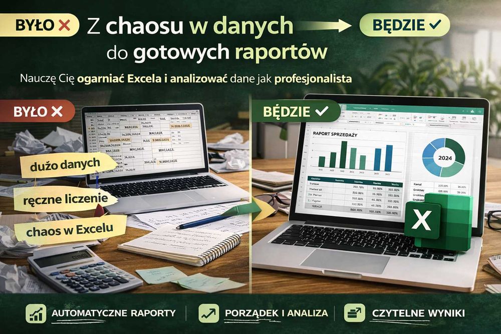 Korepetycje i konsultacje z MS Excel (online)