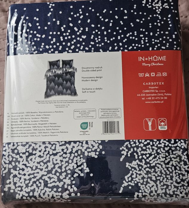 Wyprzedaż Home Pościel świąteczna komplet pościeli 220x200 Bawełna