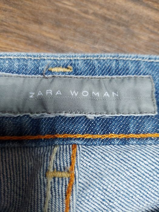 Nowe Szorty jeansowe bikery krótkie spodenki jeansowe Zara r.38