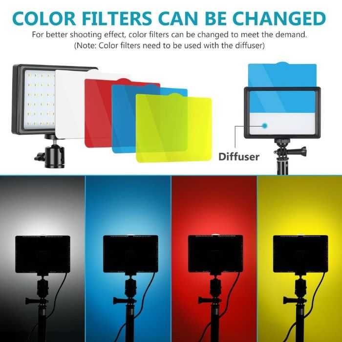 Neewer 66 LED Panel (New Sealed)64170791263745122