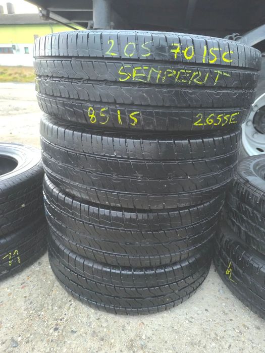 205/70R15C 106/104R 15 C Opony Letnie Lato SEMPERIT VAN-LIFE 2 8,5mm 6mm Legnica ALU-RAD jak 195/70