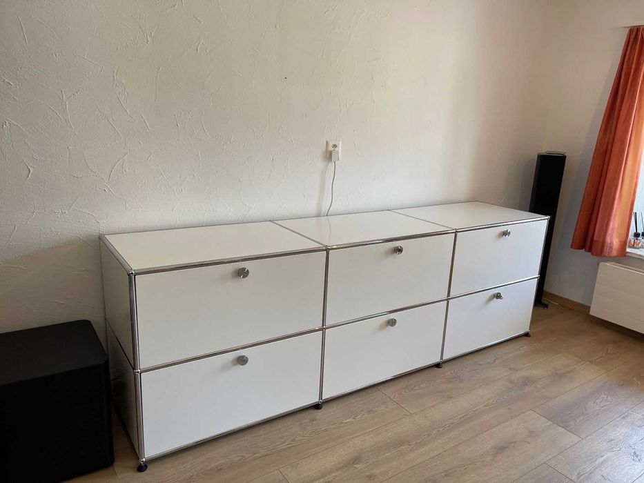 Buffet USM Haller Branco – Design Clássico
