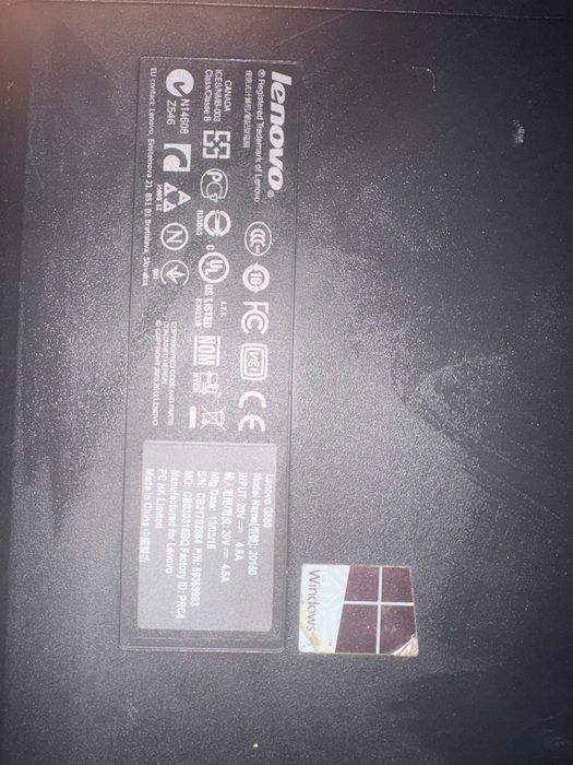 Ноутбук Lenovo G580