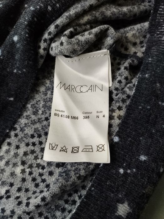 Marc Cain rozmiar M/L wełniany sweter damski