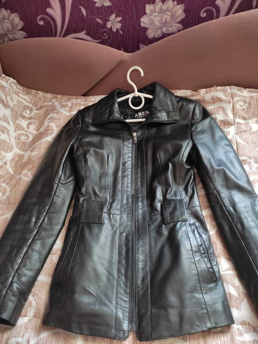 куртка шкіряна жіноча
