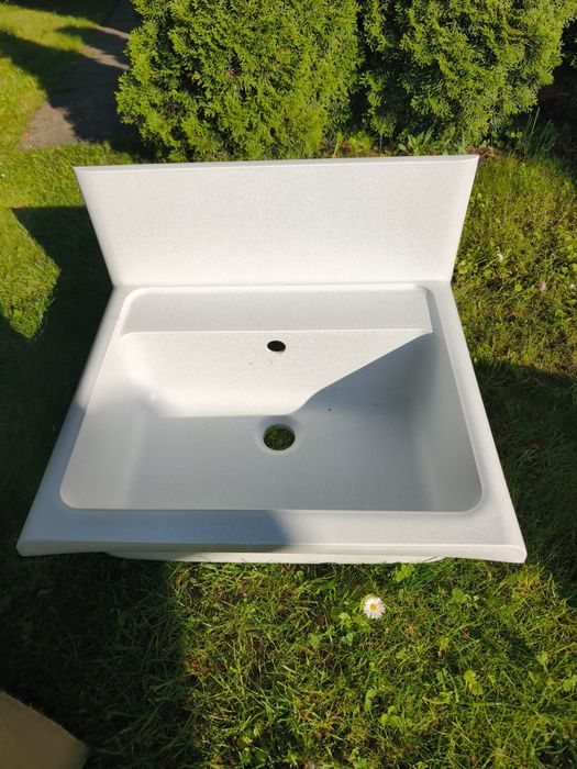 NOWY zlew gospodarczy 55x45 cm komora techniczna polipropylen garaż