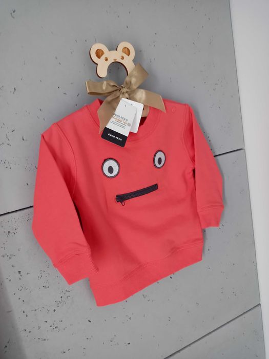 NOWA z metką Bluza z zamkiem r.80