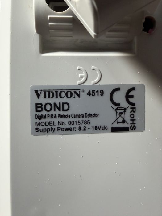 Ukryta kamera Vidicon Bond COLOR z czujnikiem ruchu