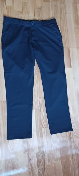 Spodnie meskie granatowe eleganckie Diverse r XL