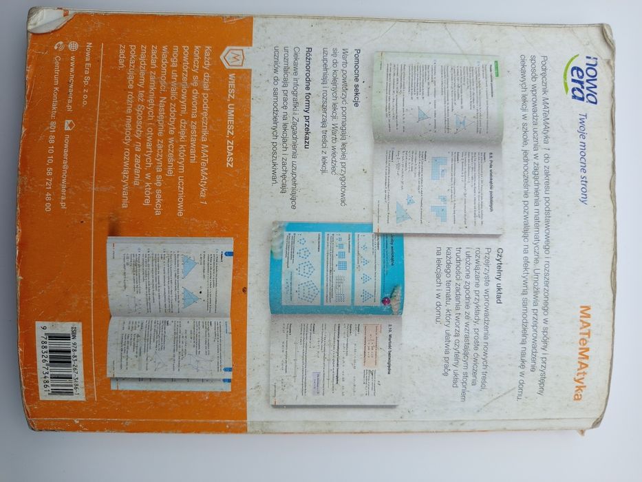 Matematyka 1 podręcznik dla liceum i technikum  nowa era Babiański