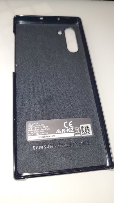Чехол Samsung led cover note 10 офиц.