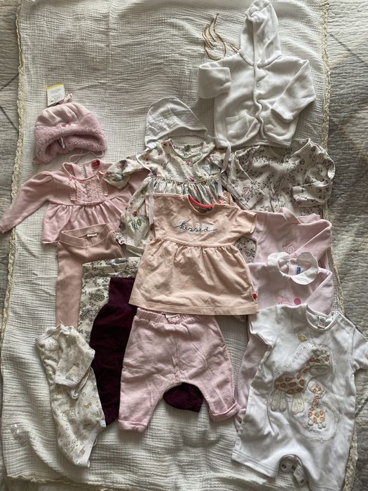 Пакет одягу на дівчинку 56 розмір Next H&M C&A