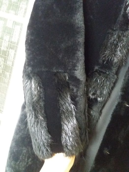 Шуба мутон натуральная