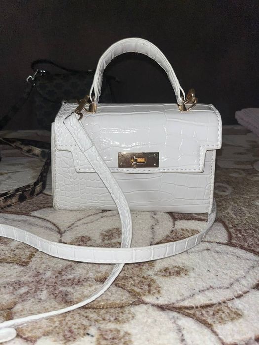 Міні сумочка біла біркін кейлі
