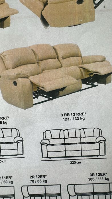 Sofa 3osobowa Orlando Agata Meble